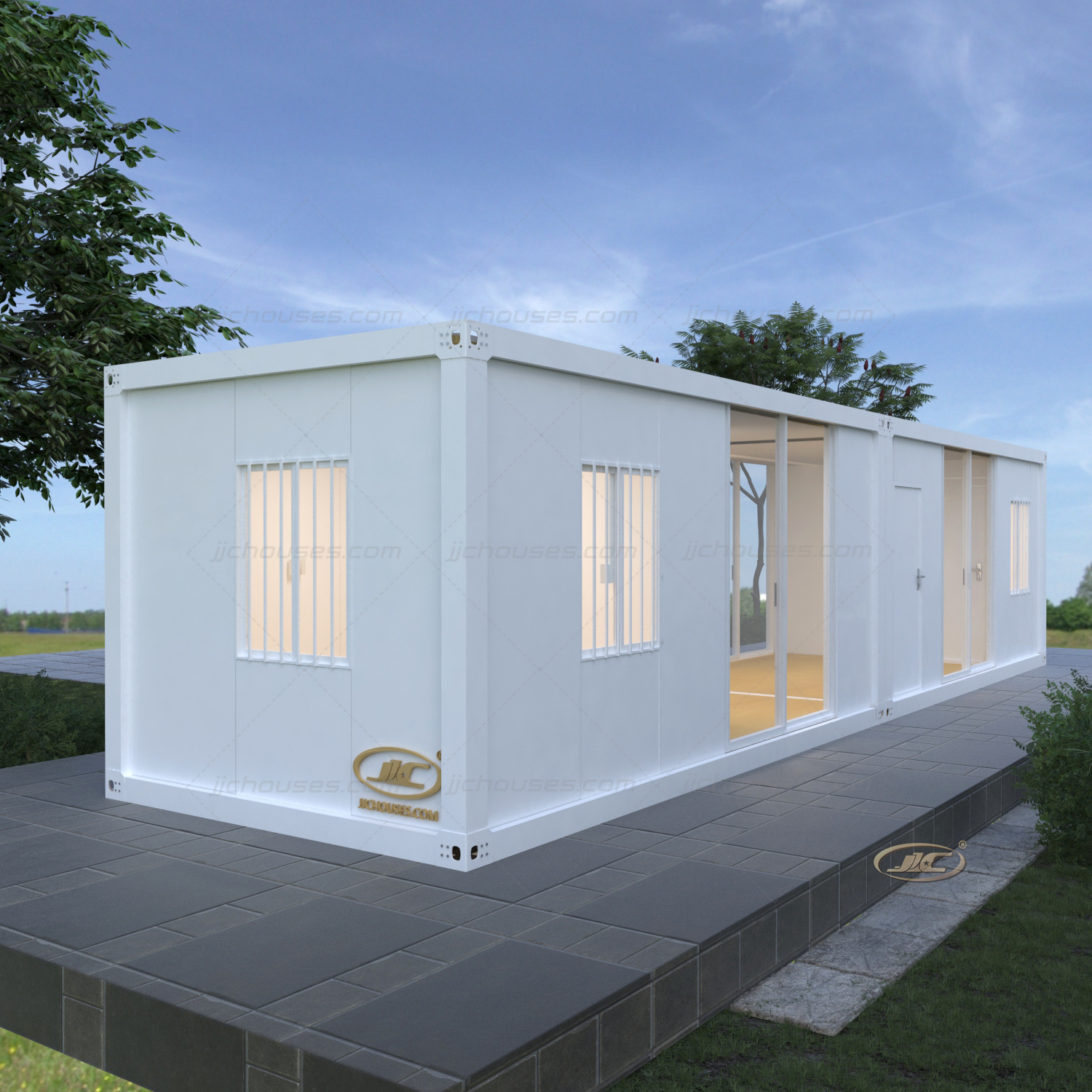 mobile modular china ready made hous design portable prefab prefabricated flat pack price homes luxury living container house