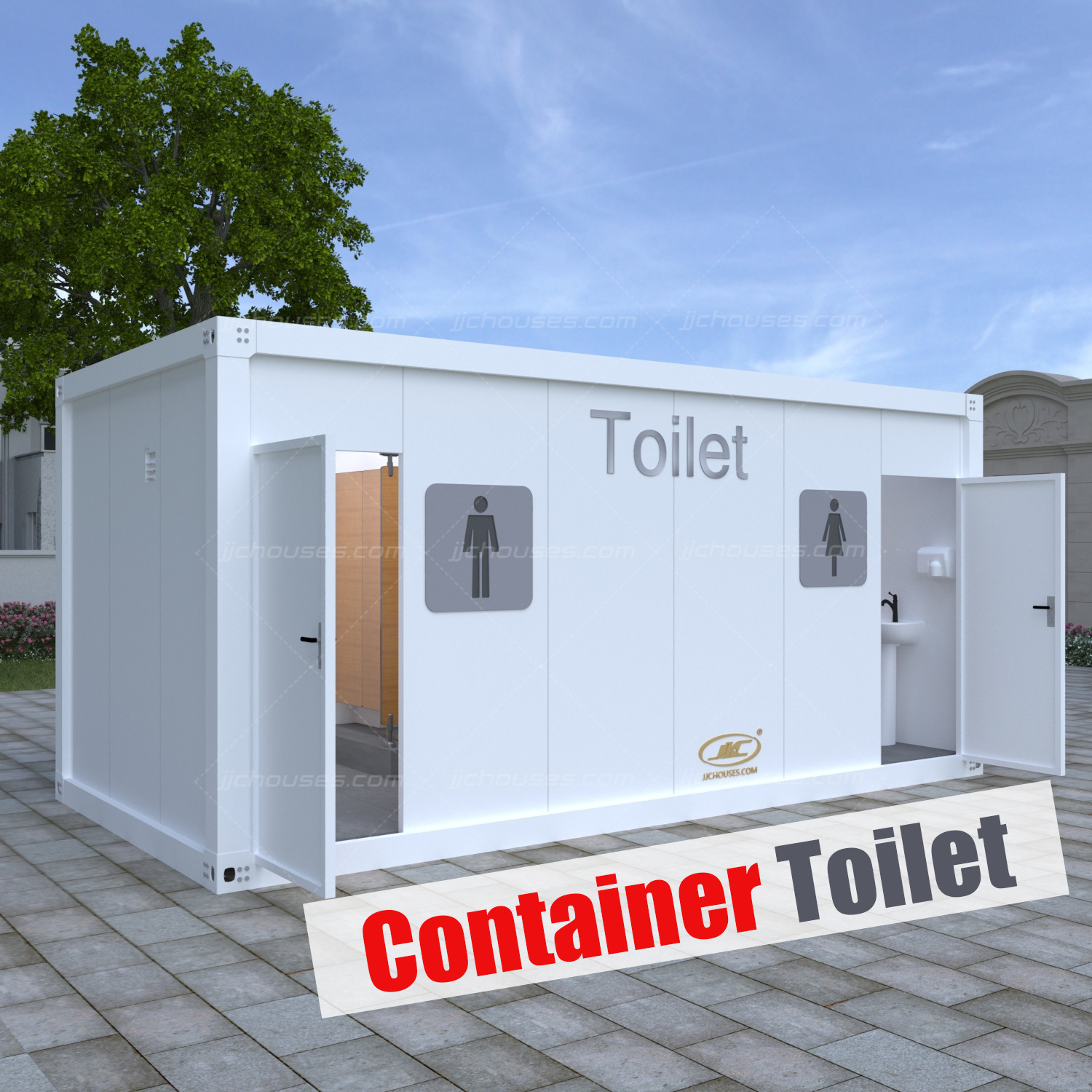 prefab sale luxury portable self public storage cleanable unisex eps small mobile cabin outdoor movable container toilet