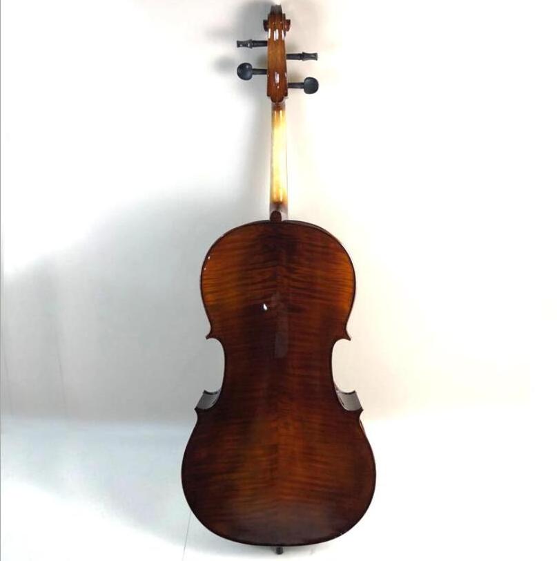 All solid wood handmade cello maple ebony accessories cello