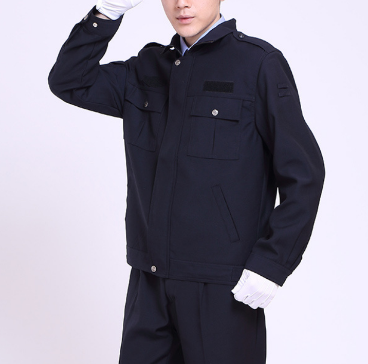 Security uniform spring and autumn duty suit property security uniform