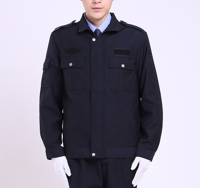 Security uniform spring and autumn duty suit property security uniform