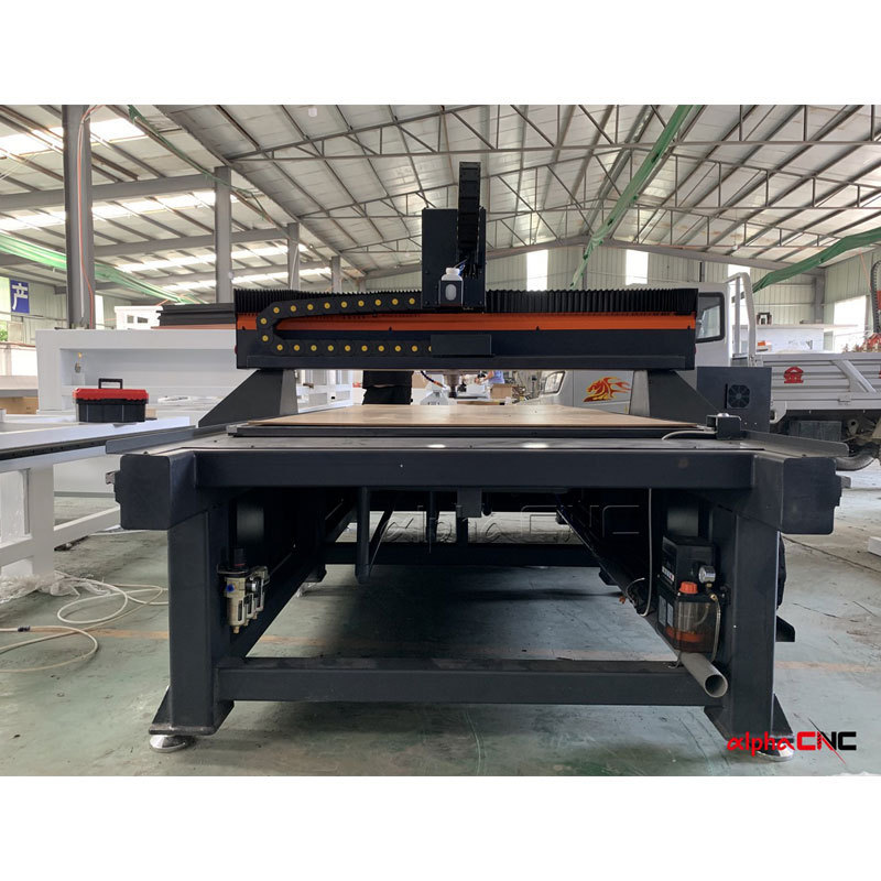 Ready  To Ship!! China Top Quality Alpha 1325 CNC Router 4X8 3 Axis Wood CNC Router Prices Wood CNC  Milling Carving Machine