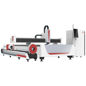 Ready To Ship!! Laser Sheet And Tube Cutter 4Kw Fiber Cnc Plasma Tube Cutting Machine