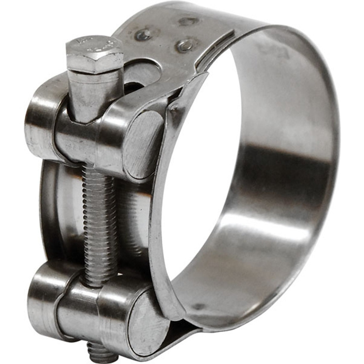 China Professional Manufacture Metal Hinged Pipe Clamp Robust Single T Bolt Pipe Clamp