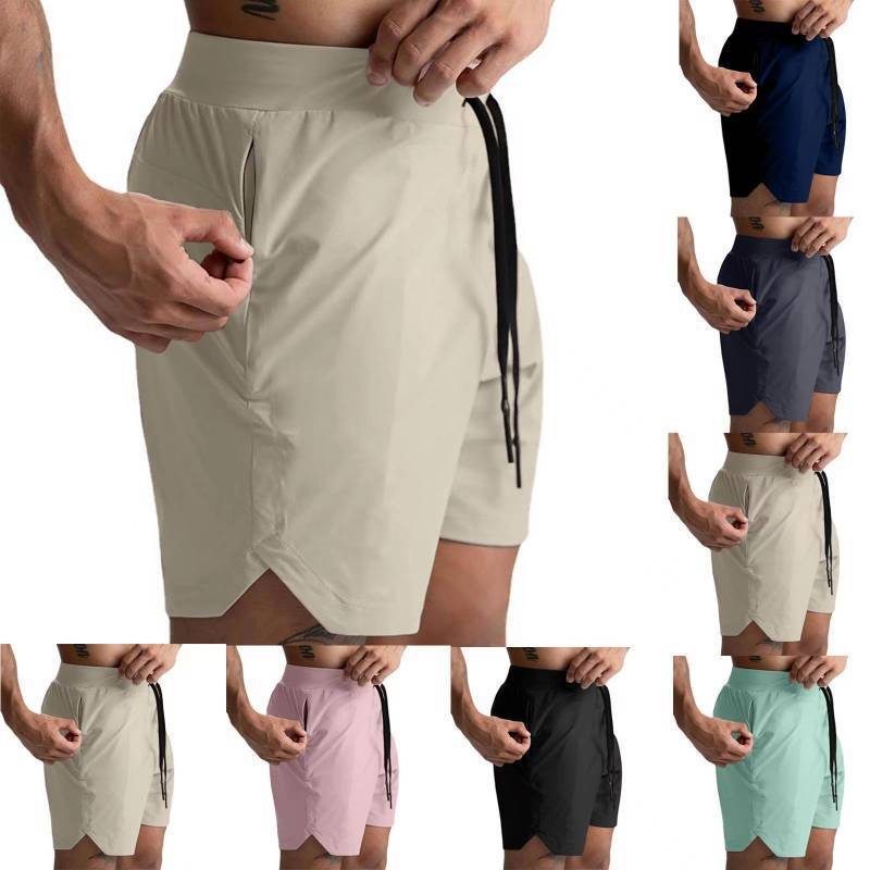 Mens Quick Dry Sports Running Gym Shorts Breathable Custom Training Cargo Shorts with Pockets