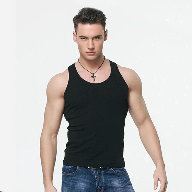 Men's Polyester Gym Sleeveless Tank Tops Quick Dry Compression Wholesale Tank Tops Summer Singlet