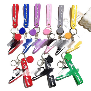 keychain sneakers air jordsan sneaker 3d keychains mini wholesale max   350 shoe kobe pvc key ring keyring Basketball jerseys 23