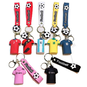 hot sell Keychain jersey basketball NO.24 34  stitch style make your own design custom prime and Minions style  Football player