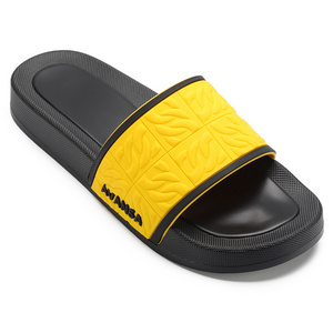 Henghao Oem Custom Slide Sandals Pu Sole Custom Slipper Manufacturer Unisex Slide Sandals Arabic Slippers For Men Comfortable