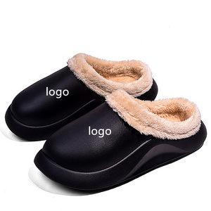 Factory Wholesale Home Cotton Shoes Warm Ladies Custom Yezzy Plush Slipper Design Fur Sandals Slides Slippers