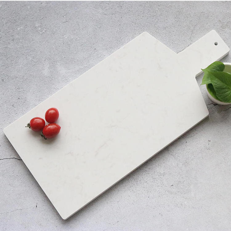 New arrival popular logo custom marble luxury sublimation blanks wholesale serving trays with handles