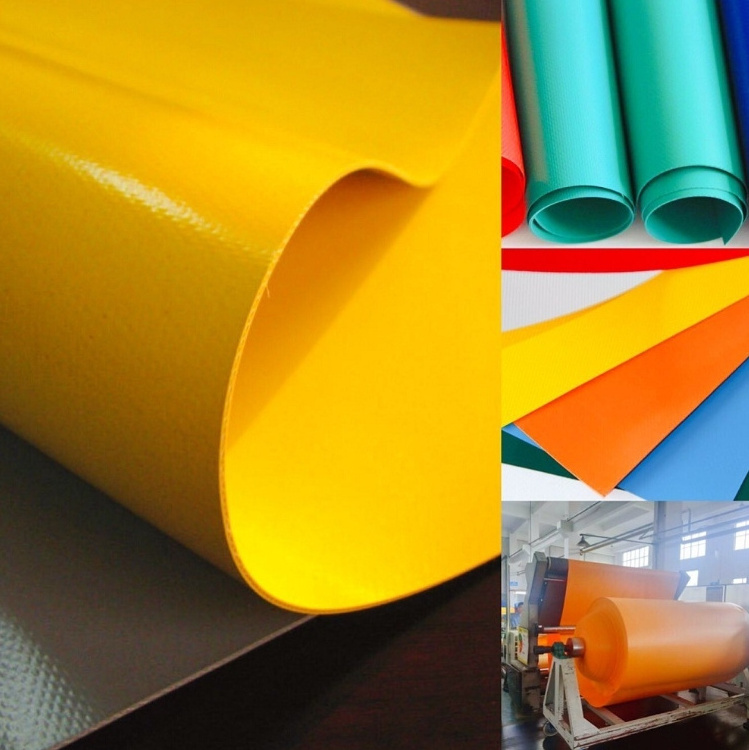 Factory direct supply heavy duty pvc tarp roll waterproof PVC coated polyester fabric tarpaulin manufacturer