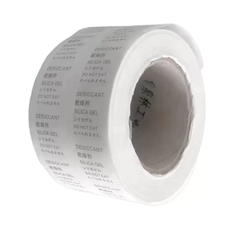 Factory Price Desiccant Packing Paper For Silica Gel Bentonite Clay Use Strong Strength Breathable PET Dot Nonwoven Fabric