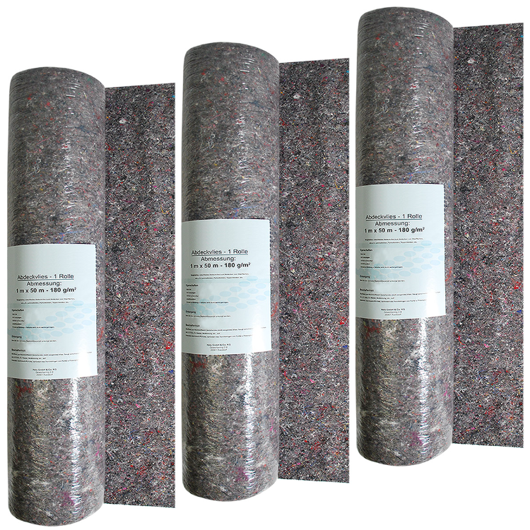 Custom Size 180gsm 220gsm 240gsm 280gsm needle punched painter pet non woven fabric felt floor protection roll