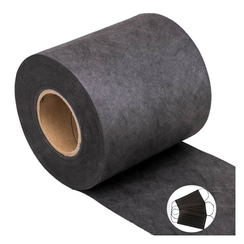 Black Meltblown pfe99 bfe99 n99 n95 filter melt-blown fabric medical melt blown nonwoven fabric for face mask