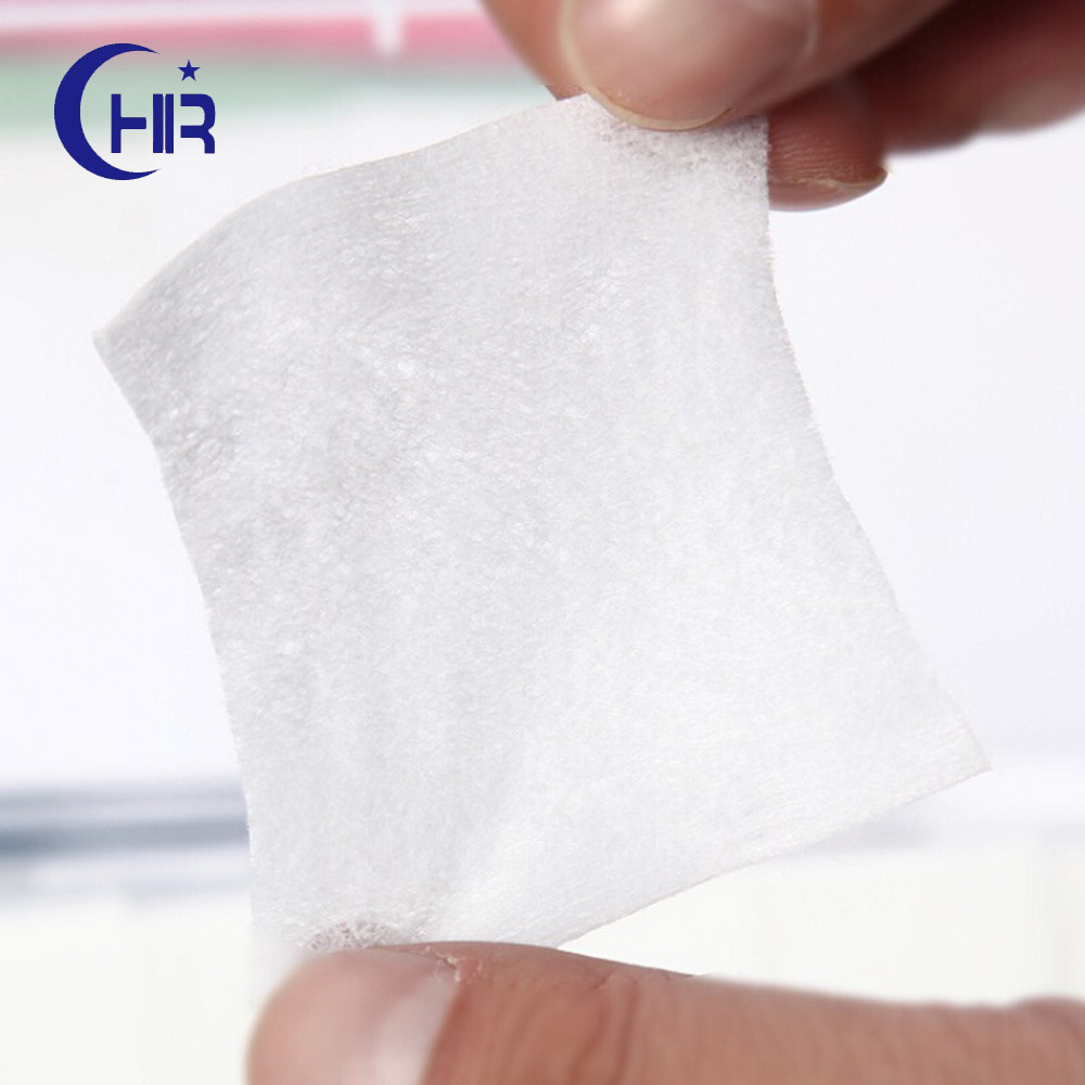 100% 30gsm Cotton Spunlace Nonwoven Fabric for Diaper and Sanitary Napkin Material