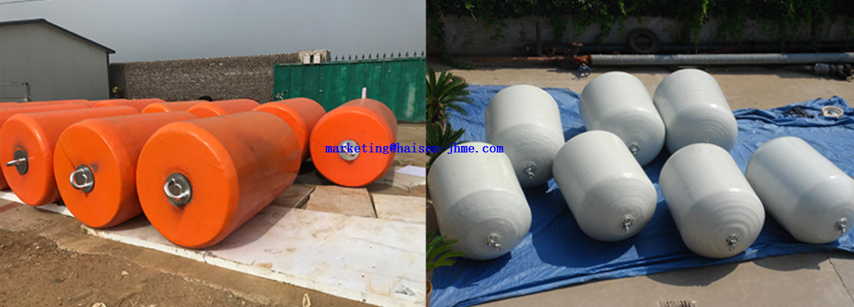 Marine foam filled EVA fenders marine dock fenders in vessels and boats