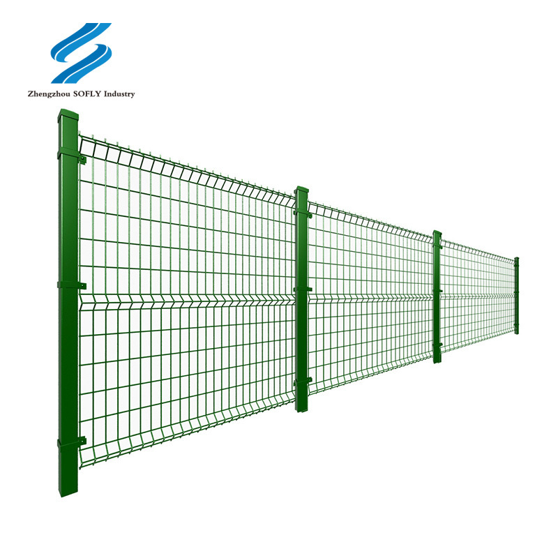 Home Garden Outdoor Fence Covering Ideas 3D Wiremesh Composite Fence Fences And Gates For Houses