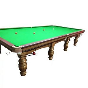 Custom Snooker Table Billiard 12ft Professional Custom Red Carom Billiard Table 9ft