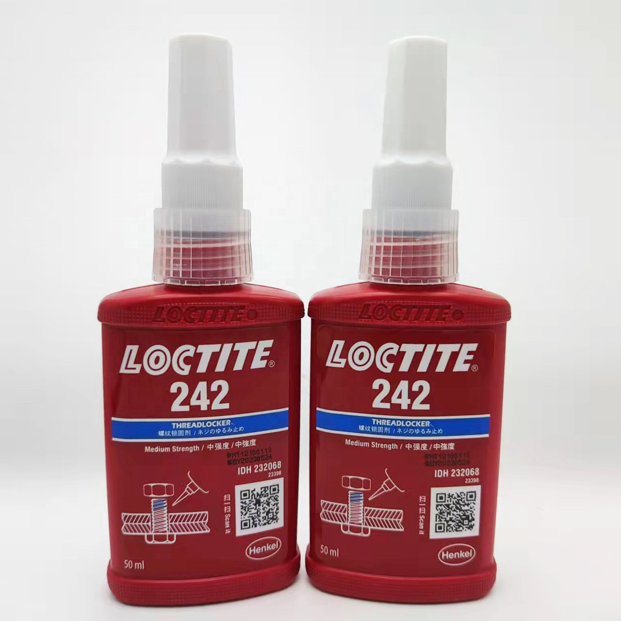 Resist High Temperature 222 242 243 262 263 270 Screw Anarobic Threadlocker 50ml Anaerobic Glue Medical Threadlocker