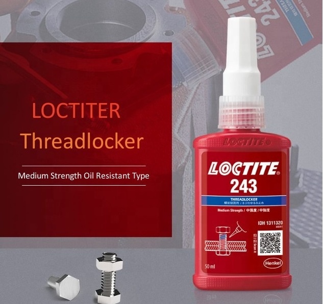 50ml 250ml Lock Tight Glue Gaskets Maker 242 243 277 290 262 Thread Locking Adhesive Loctiter Anaerobic Glue