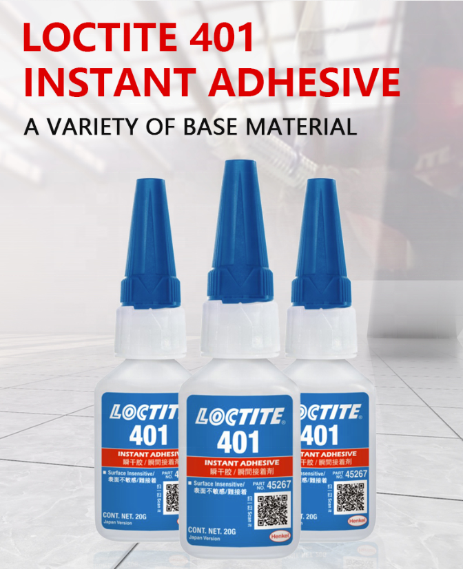 Industrial Adhesives loctiter 495 401 496 498 Liquid Adhesives 20g Super Glue For Metal Plastic Material Instant Glue