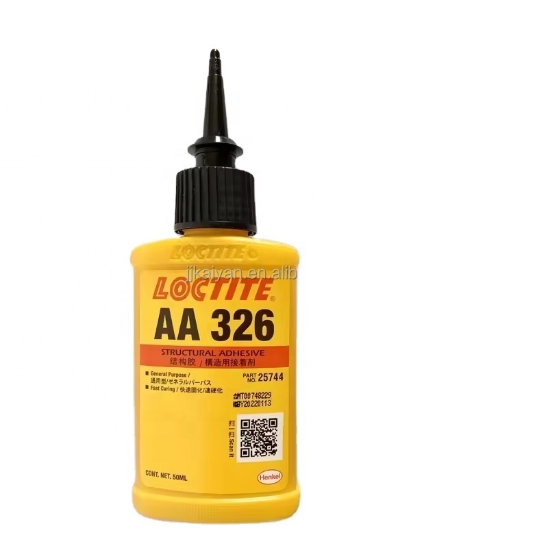 Loctiter AA 326 Acrylic Structural Adhesive one component yellow super glue magnetic steel adhesive for Magnet Metal Glass