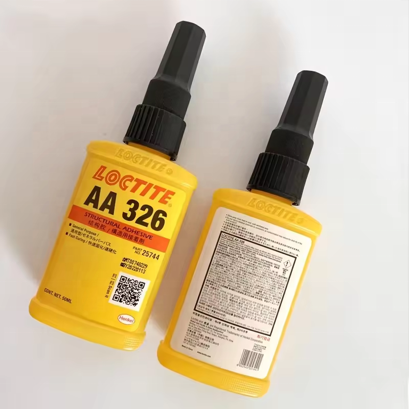 Loctiter AA 326 Acrylic Structural Adhesive one component yellow super glue magnetic steel adhesive for Magnet Metal Glass