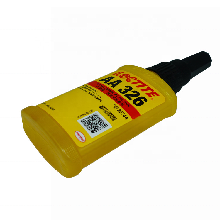 Loctiter AA 326 Acrylic Structural Adhesive one component yellow super glue magnetic steel adhesive for Magnet Metal Glass