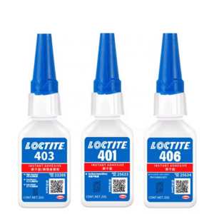 Multifunctional loctiter 401 403 406 416 420 480 460 495 496 498 Metal Rubber Plastic Instant Adhesives Super Glue