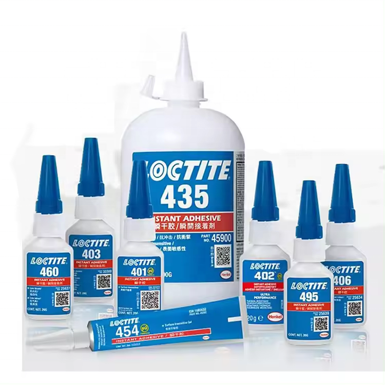 Multifunctional loctiter 401 403 406 416 420 480 460 495 496 498 Metal Rubber Plastic Instant Adhesives Super Glue