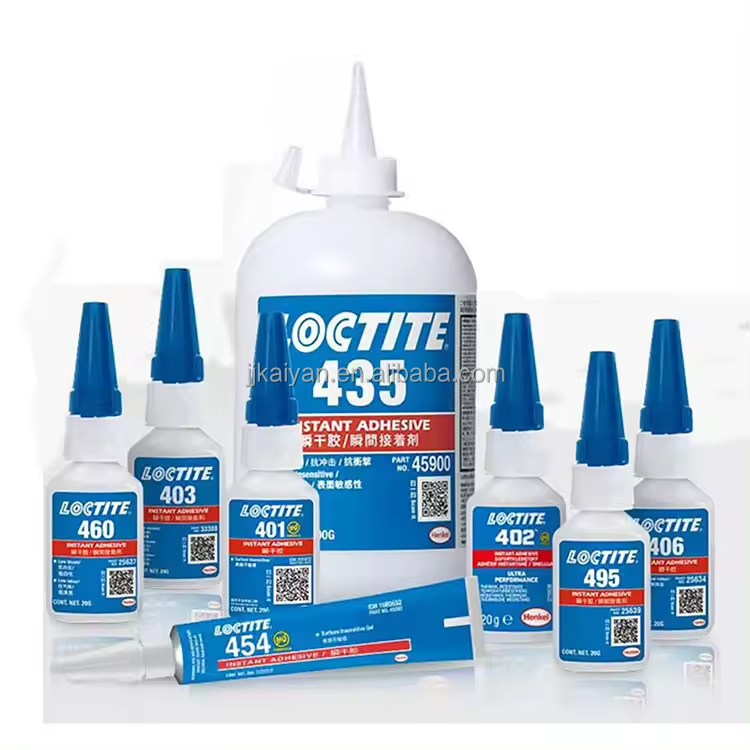 Loctiter 401 406 Fast drying Adhesive 495 496 suit for Metal wood ceramic plastic rubber jewelry repair super glue