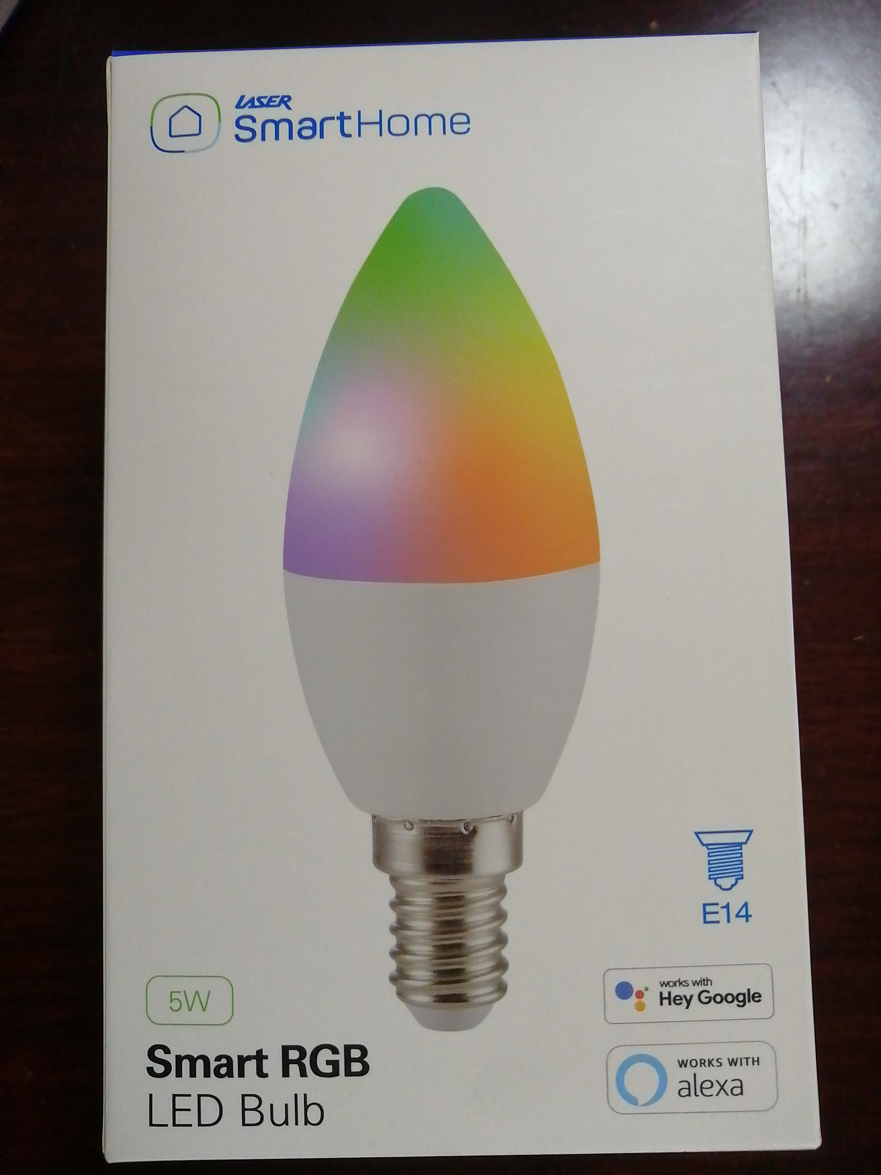 Tuya Good Google Home Alexa LED Smart Bulb C37 5W E14 & E27 Base Tpye Candle Lights for Residential AC Power Supplied