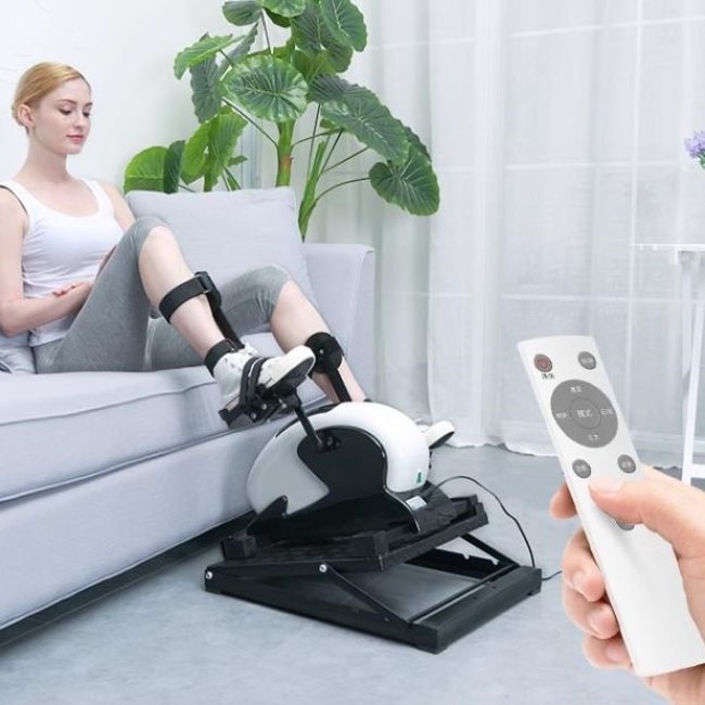 Commercial Electric Disabled Elderly Pedal Exercisers Training Mini Rehabilitation Desk Motorized Exercise bike for Disabled