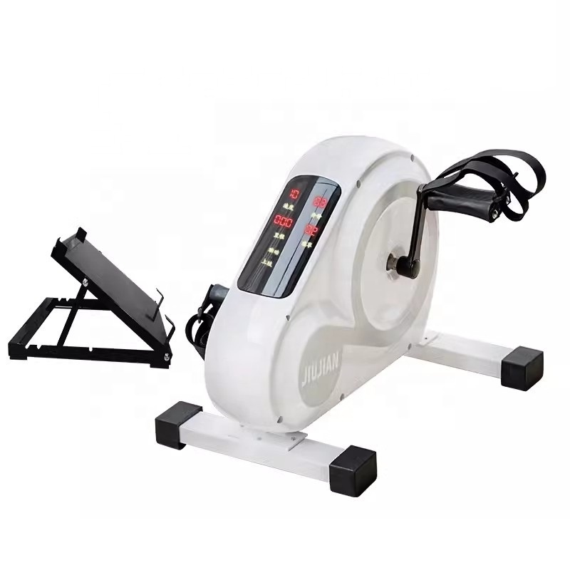 Elderly Electric Motorized Disabled Physical Therapy Rehabilitation Under Desk Exercise Bike Pedal Exerciser for Arm and Leg