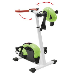 180 Degree Rotate Head Healthcare Portable Arm and Leg Exerciser Pedal Trainer Rehabilitation Electric Bike for Disabled