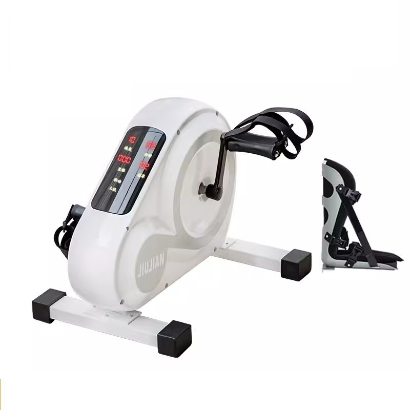 Elderly Electric Motorized Disabled Physical Therapy Rehabilitation Under Desk Exercise Bike Pedal Exerciser for Arm and Leg