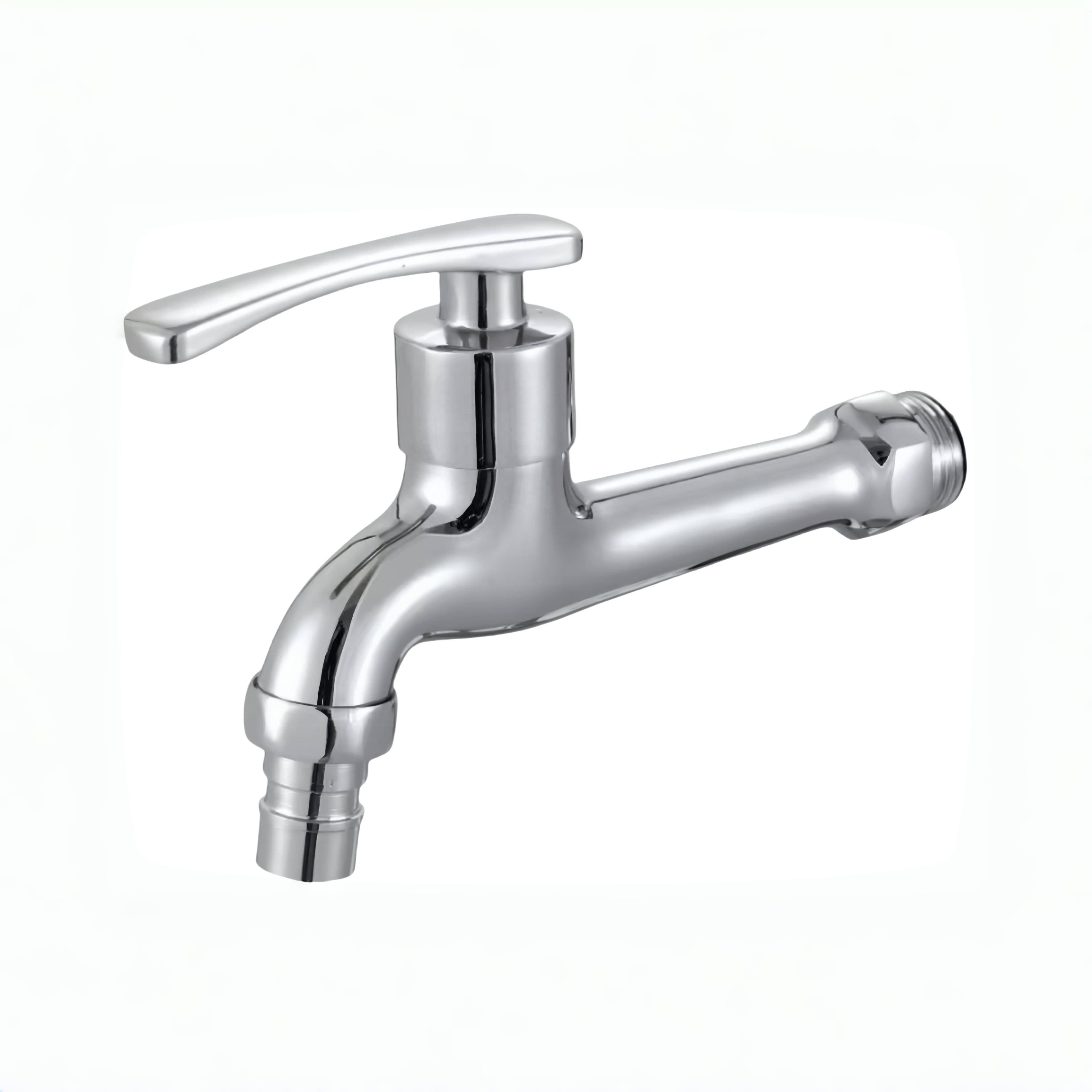 Brass and stainless steel water faucet accessories toilet sink faucet