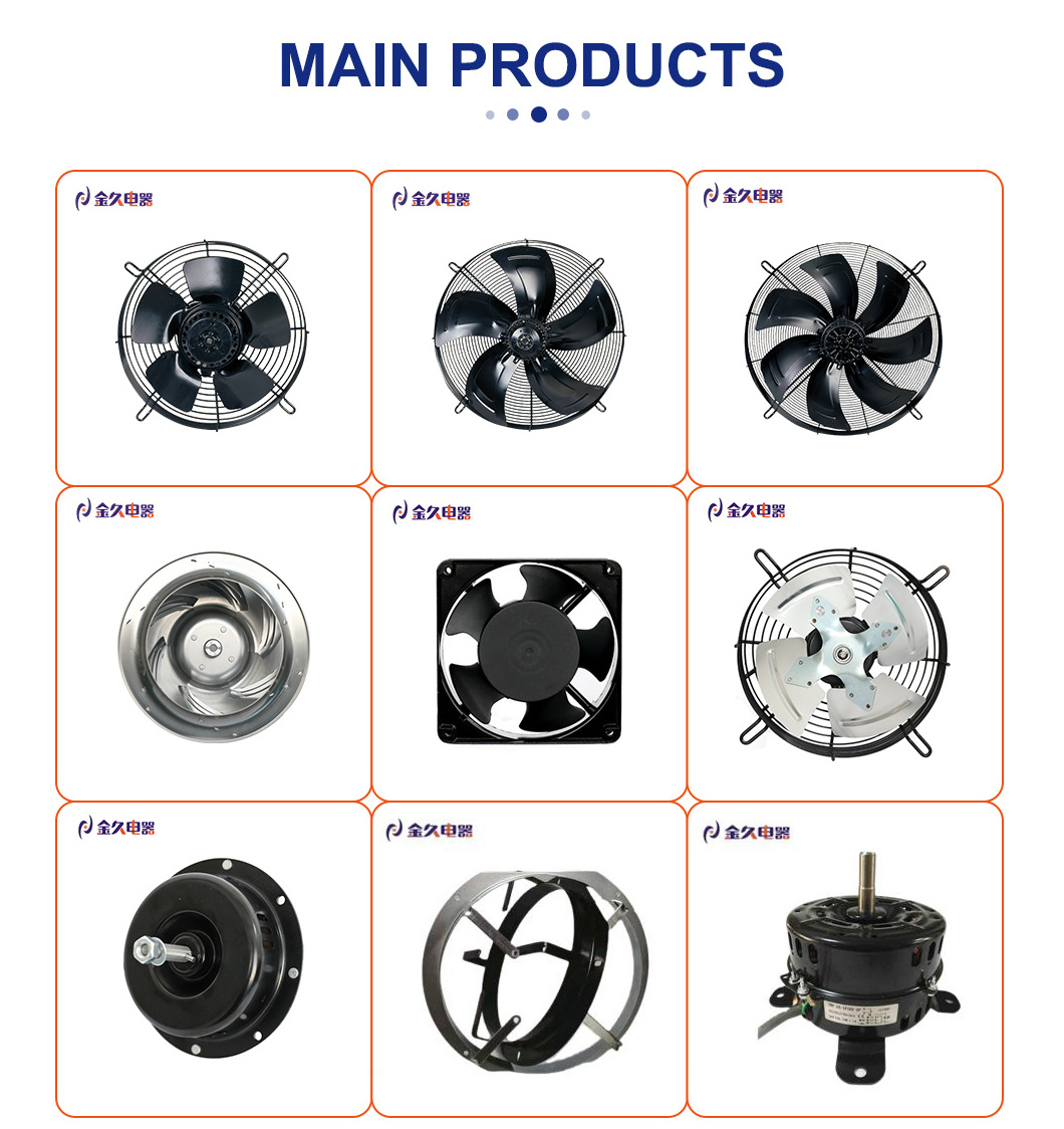 Hangzhou external rotor fan manufacturers 220v for industrial fan floor ventilation exhaust fan