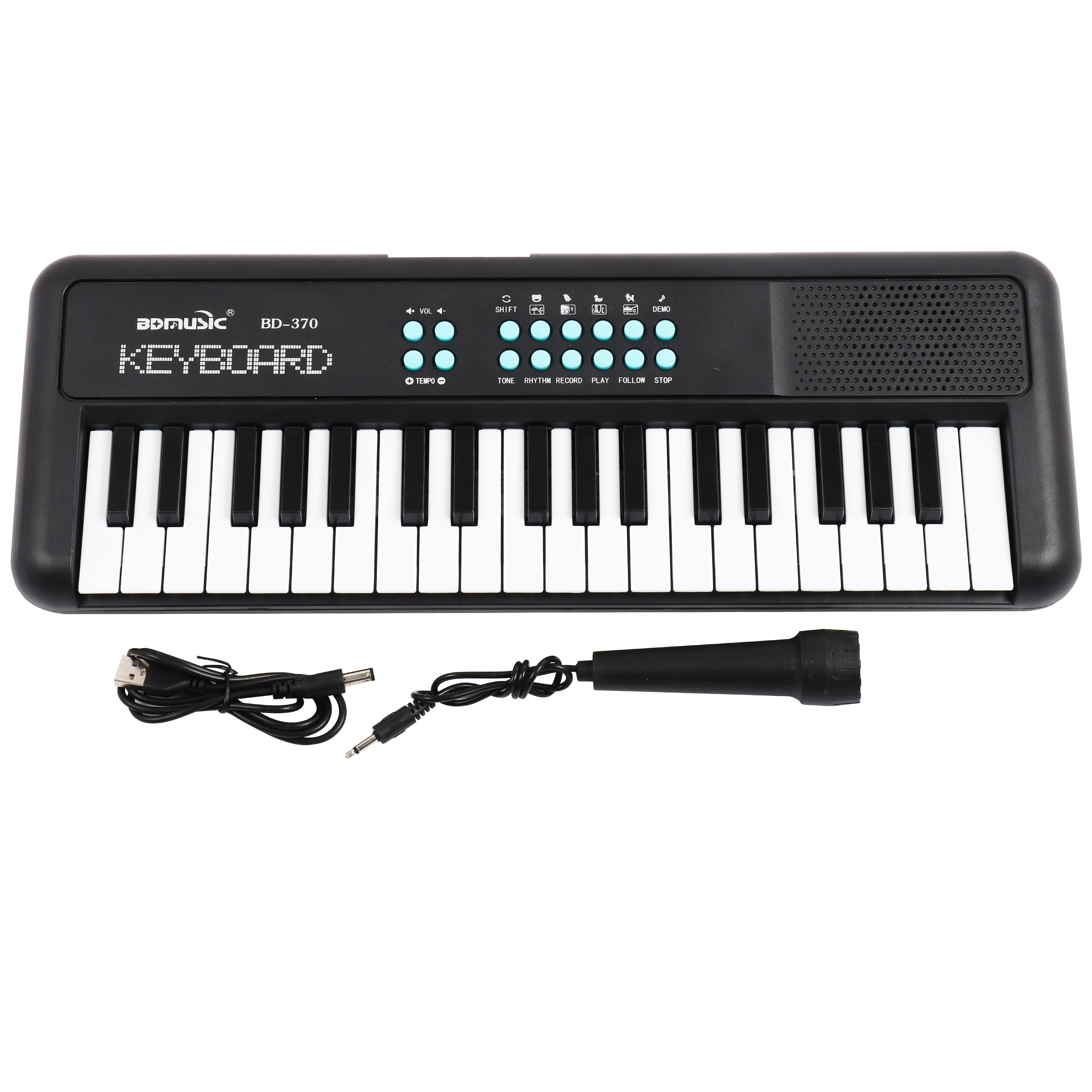 BDMUSIC Mini keys piano keyboard portable toy piano 37 keys digital keyboard electronic organ for children