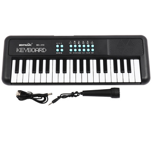 BDMUSIC Mini keys piano keyboard portable toy piano 37 keys digital keyboard electronic organ for children