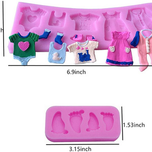 Silicone Fondant Cake Mold Kitchen Baking Mold Cake Decorating Moulds Modeling Tools Gummy Sugar Chocolate Candy Cupcake Mold