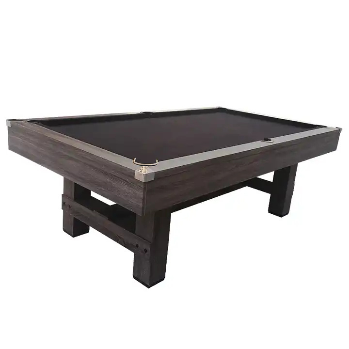 Custom 6FT 7FT 8FT MDF PVC Laminate  French Folding Snooker Pool Billiard Table For Sale