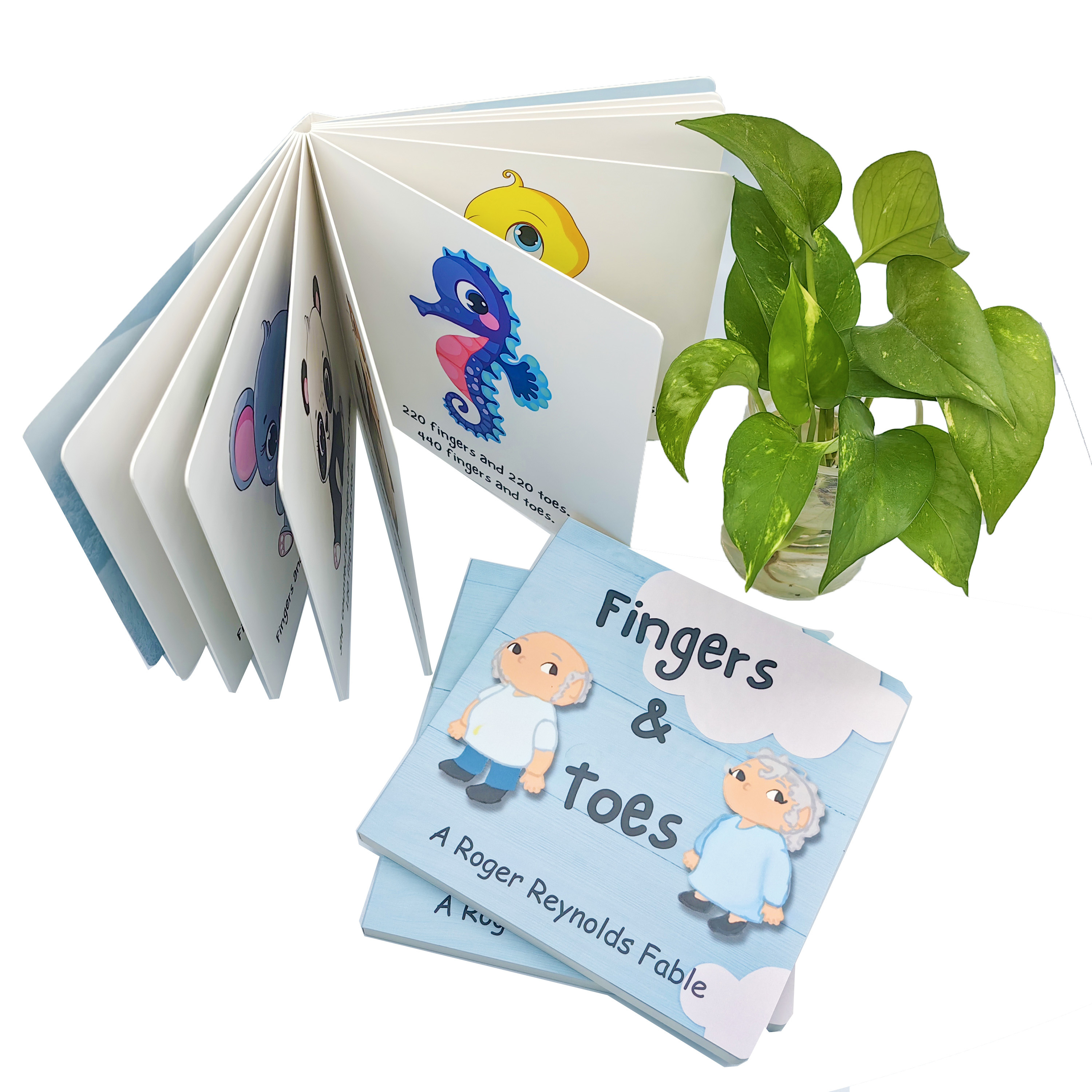 Custom Glossy Paper Cardboard Offset Printing Kids Book Hard Cover Children's Comic Story Book Factory Price Baby Board Cards