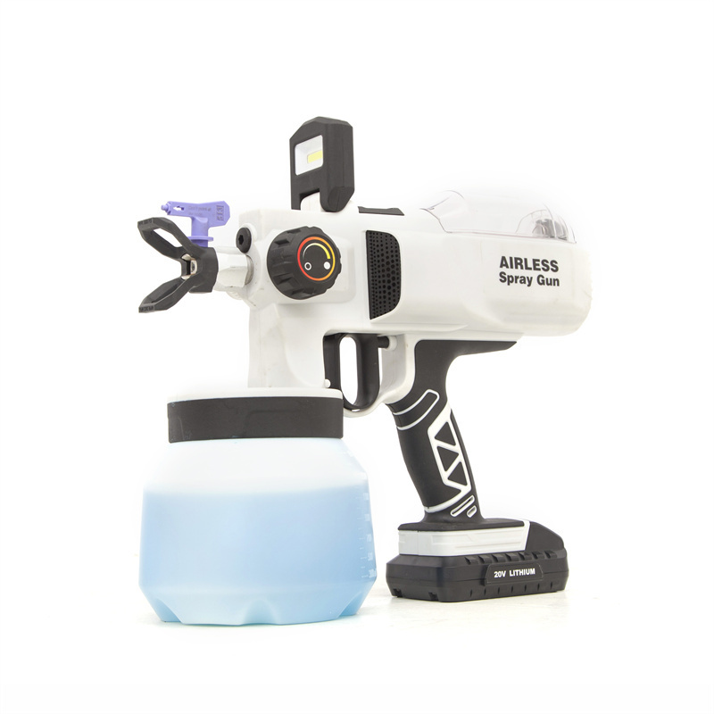 Airless Paint Sprayer 20v Li-ion Best Portable Cordless Power Paint Spray Gun