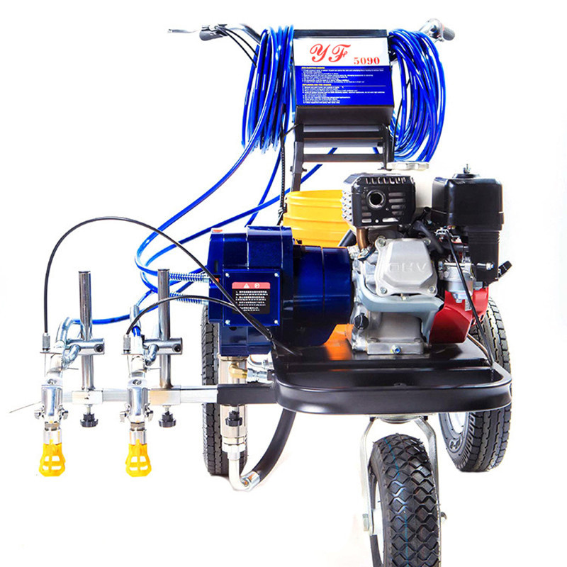 PT-5090 airless line striping cold paint road marking removal machine for sale