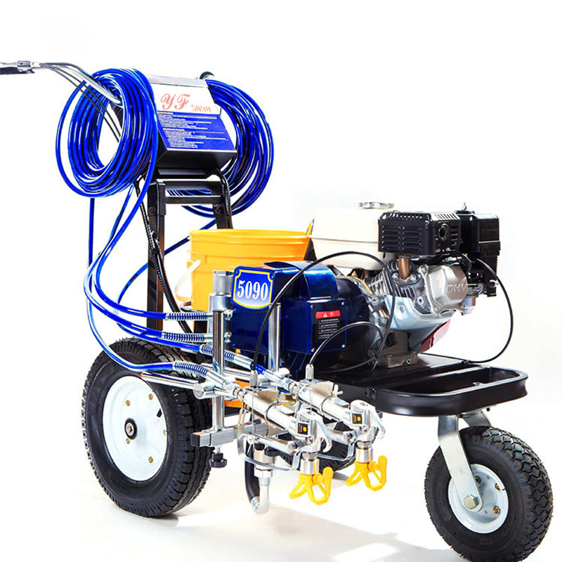 PT-5090 airless line striping cold paint road marking removal machine for sale