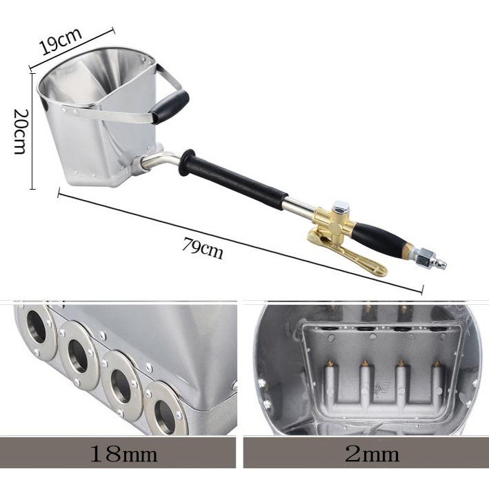 stucco machine Jet Wall Sprayer  Stucco Sprayer Air Stucco Machine Mortar Cement Plaster Sprayer Gun