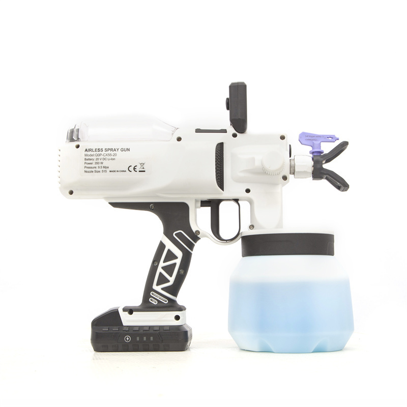 Airless Paint Sprayer 20v Li-ion Best Portable Cordless Power Paint Spray Gun