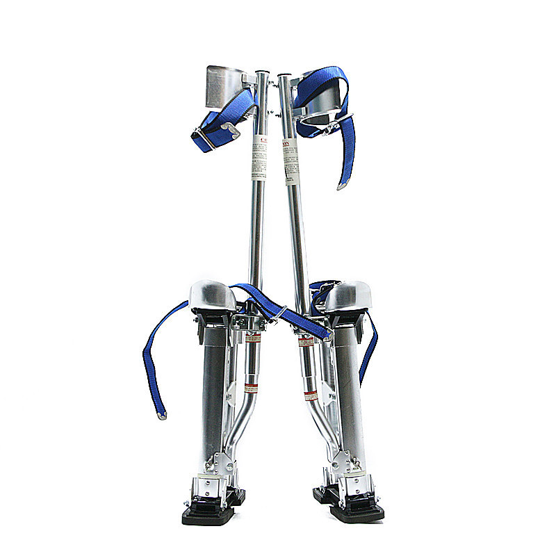 Durable Aluminum Drywall Stilts Height Adjustable 48 To 64 Inch Lifts Tool